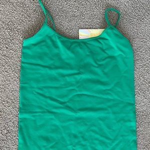 Green Cami tank top